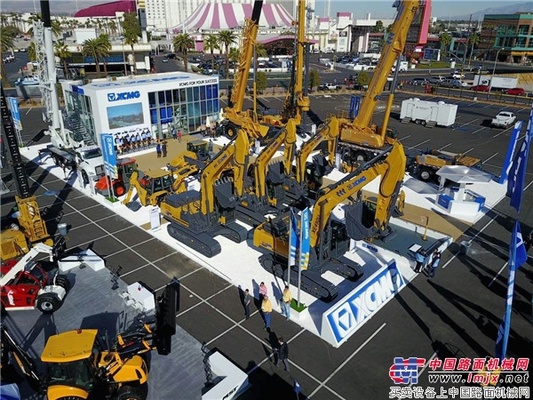 技术领先  进军高端  徐工精品闪耀美国拉展