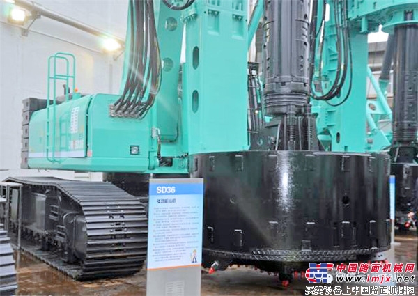 上海金泰“敏捷的悍将”：SD36多功能旋挖钻机