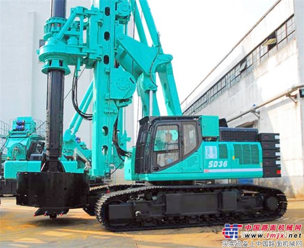 上海金泰“敏捷的悍將”：SD36多功能旋挖鑽機