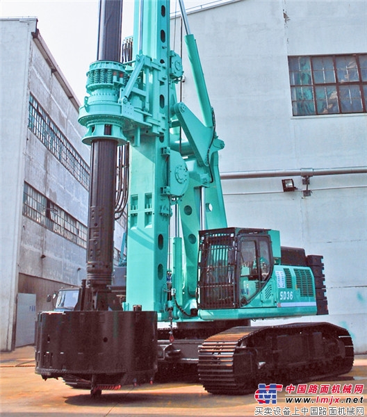 上海金泰“敏捷的悍将”：SD36多功能旋挖钻机