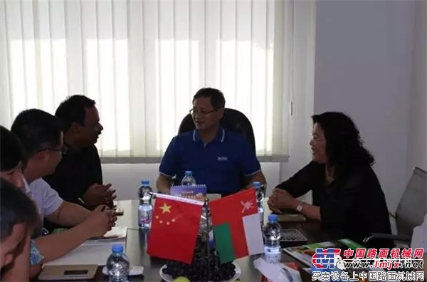 “一带一路”在身边——徐工阿曼两钻产品推介会圆满召开