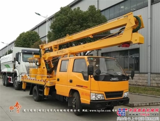 國五江鈴雙排16米高空作業車