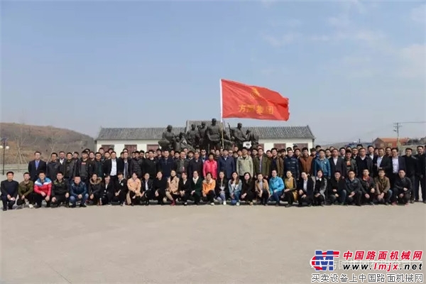 方圆集团组织青年职工参观许世友将军在胶东纪念馆