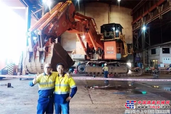 “8000小时无故障！”400吨级挖掘机油缸远嫁澳洲
