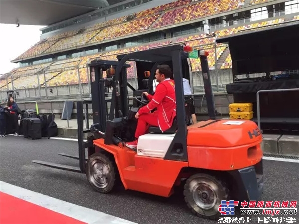 合力叉车助力2017 F1 中国大奖赛
