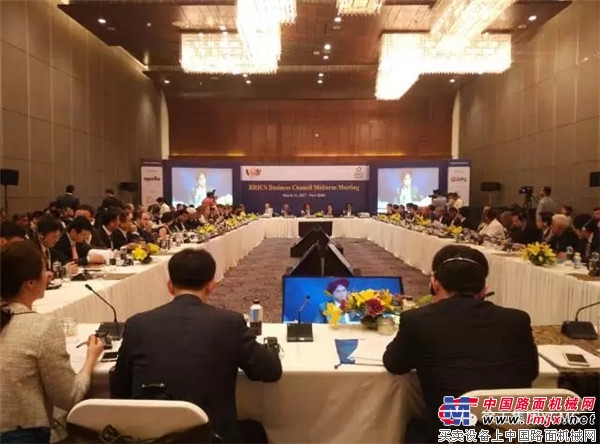 中国制造业代表！徐工集团出席金砖国家工商理事会印度会议