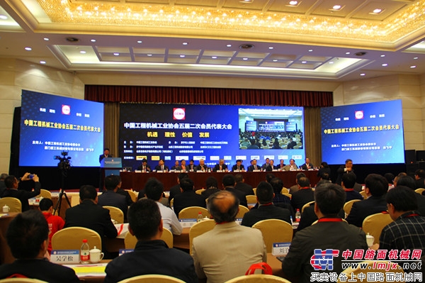 中国工程机械工业协会五届二次会员代表大会