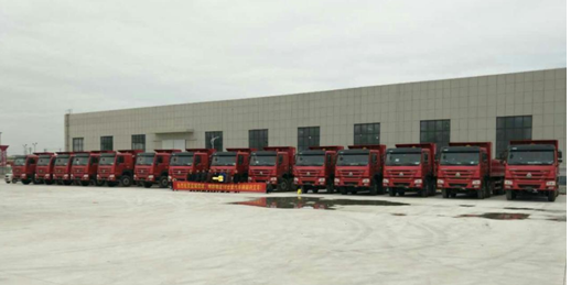中国重汽21台车在江苏盐城成功交付用户