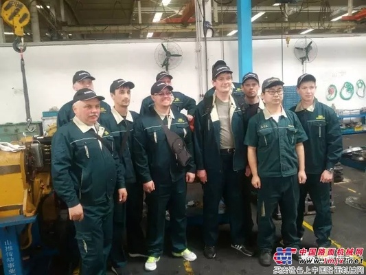 海外客户来访山推传动学习交流