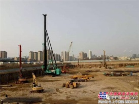 上海金泰全套管钻机再升级 SZ80-45大连“行其道”