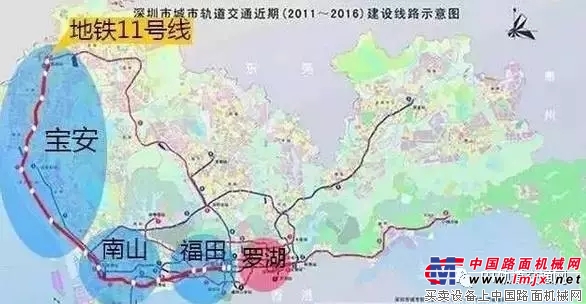 深圳地铁四期建设规划图及线路大曝光！