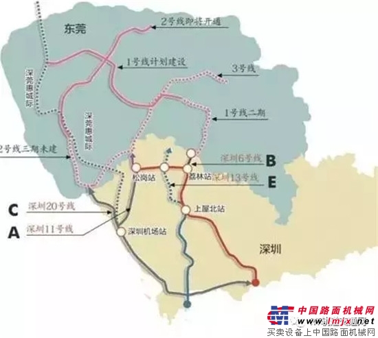 深圳地铁四期建设规划图及线路大曝光！