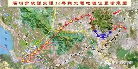 深圳地铁四期建设规划图及线路大曝光！
