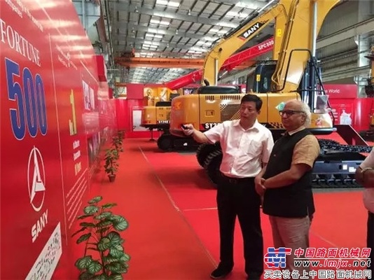 观察家研究基金会（孟买）主席到访三一印度 高度评价本地化成果