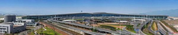江北國際機場東航站區及第三跑道建設完工