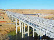甘肃：肃航公路已完成路基工程量的80%