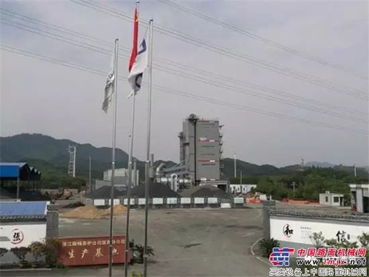 中交西筑SG4000在浙江顺畅养护公司衢州基地完成安装