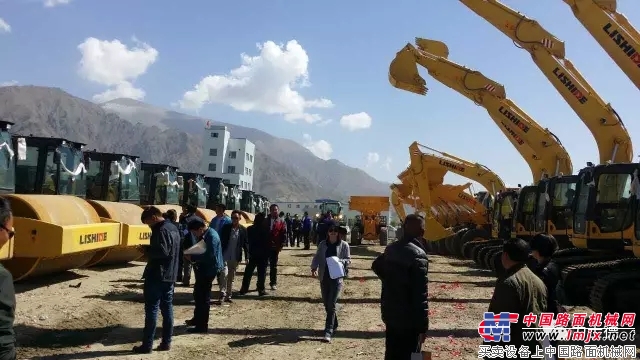 力士德產品批量交付西藏公路局公路機械養護項目驗收圓滿成功