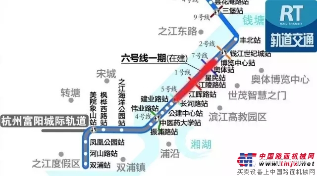 20.11亿！隧道股份中标杭州地铁6号线一期工程