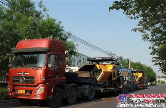天順長城推出SP90-3型多功能大厚度攤鋪機