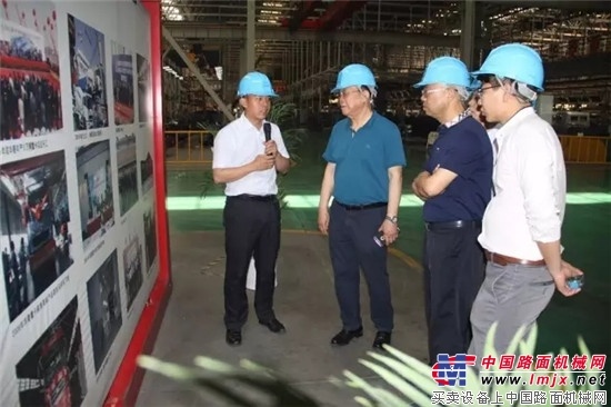 中铁联运物流股份有限公司顾问张正清一行来华菱星马考察