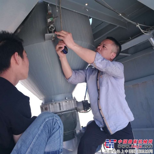 陕建机“一对一”专业服务队为甘肃重点工程保驾护航