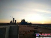 利勃海尔R954C交付北京凯盛阿尔及利亚阿德拉尔水泥项目