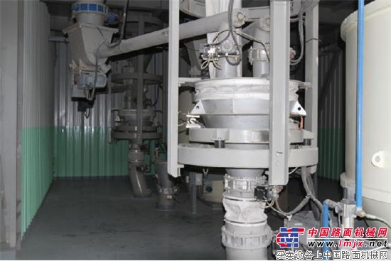 南方路机干混砂浆搅拌设备在杭州益森的应用