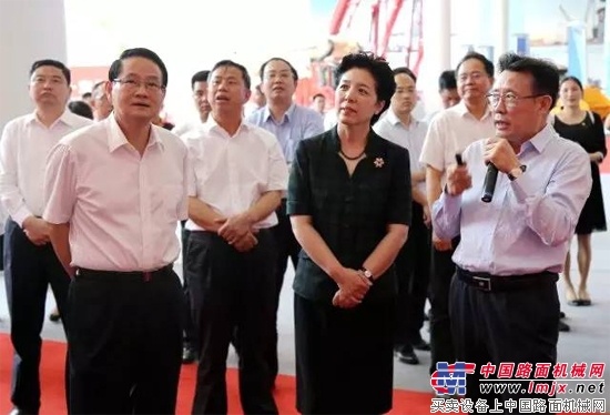 湖南省委副书记乌兰鼓励三一打造响当当的世界级品牌