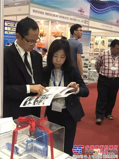 中交西筑盛装参加“2017年泰国曼谷国际建筑工程机械、设备与技术展览会”