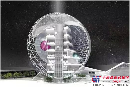 助建世界最大球形建筑 中联重科在阿斯塔纳世博会项目“大显身手”