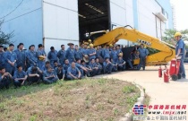 山重建机组织开展消防安全演练
