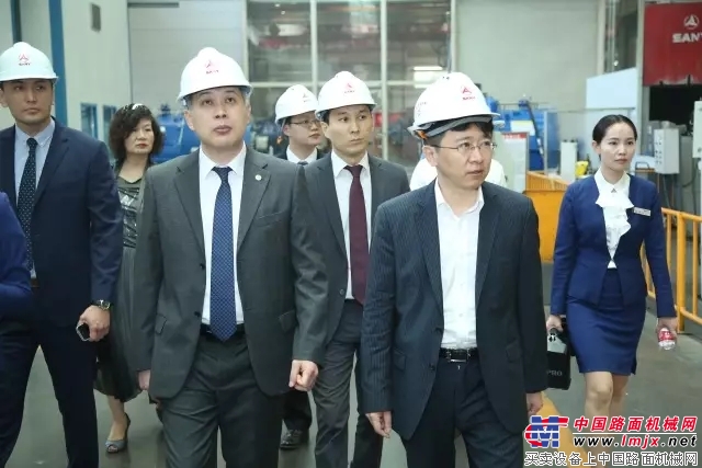 哈薩克斯坦駐華大使努雷舍夫到訪三一重工：歡迎前來投資