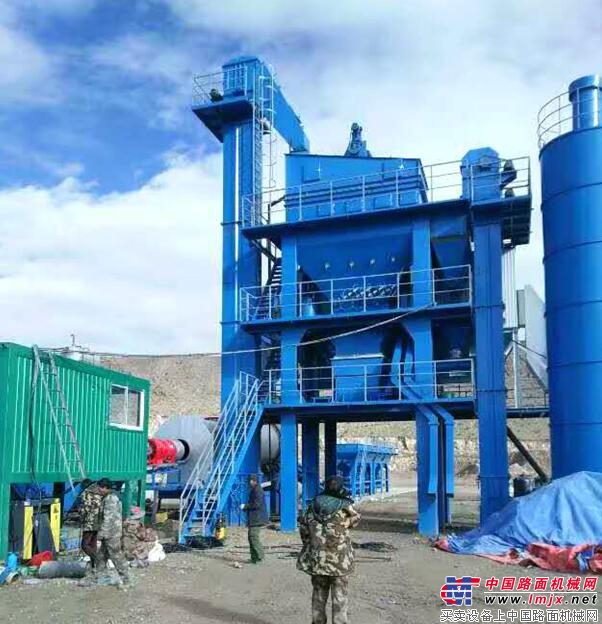 恒雲科技3000型瀝青攪拌設備再次入駐西藏
