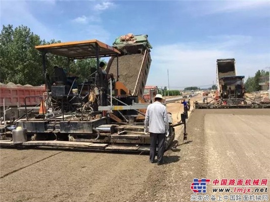 老设备 新工程：三一路机成套设备河南省道再立新功！ 