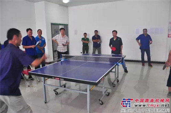 国机洛建2017年“丹棱杯”职工乒乓球赛开赛