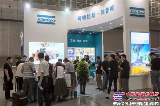门面担当！Atlas Copco亮相中国（新疆）国际矿业与装备博览会 
