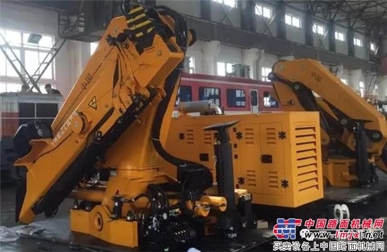 三一帕尔菲格高端铁路吊SPK55502B成功登陆铁路市场