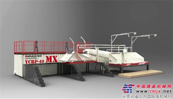 南方路机YCRP40MX型集装箱式湿混凝土回收设备应用纪实