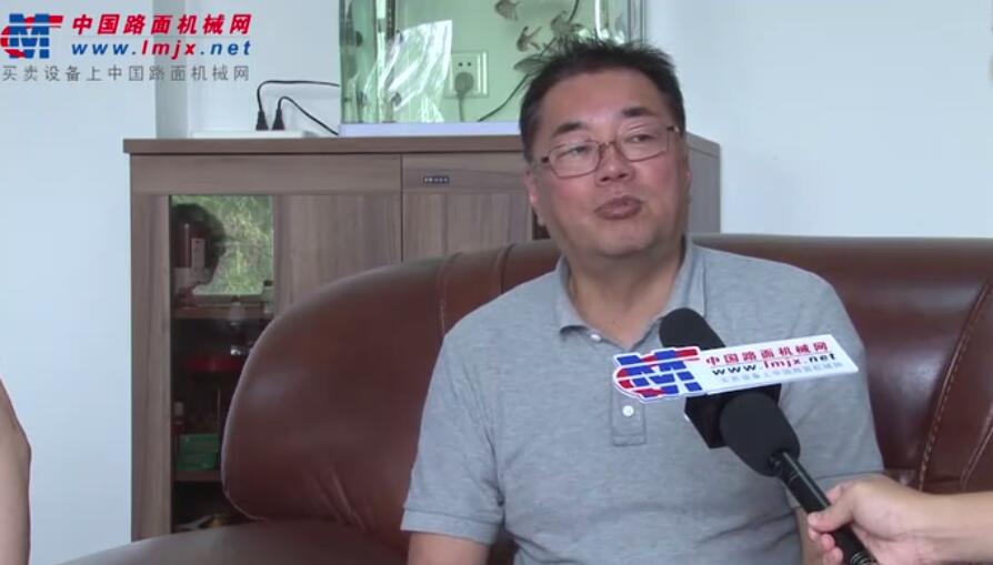 中國路麵機械網專訪日工（上海）工程機械有限公司董事長桜井裕之 