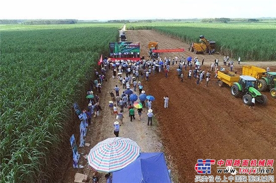 柳工甘蔗生产全程机械化产品受追捧！ 