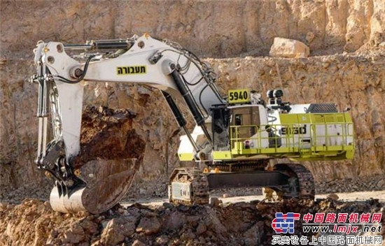 利勃海尔R 9150矿用挖掘机工作报告 