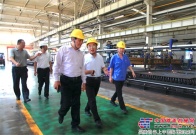 中联重科副总裁到陕建机股份公司参观考察