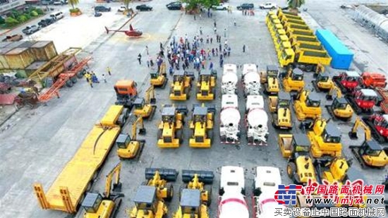 中国向菲律宾捐赠工程机械设备47台，援助马拉维市战后重建