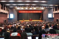柳工集團董事長曾光安應邀在北京外國語大學千人禮堂發表演講 