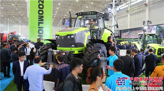 匠心智造铸就新时代高端农机 中联重科闪耀2017中国国际农机展