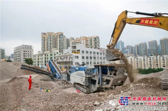 央视聚焦克磊镘碎石再生利用技术在深圳罗湖棚改项目的成功应用