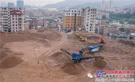 央视聚焦克磊镘碎石再生利用技术在深圳罗湖棚改项目的成功应用