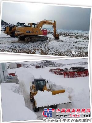 乘着“雪龙号”柳工设备再次奔向极地探秘！