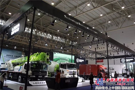 雷薩超級重機亮相中國商用車展 中國智造吸引世界目光 
